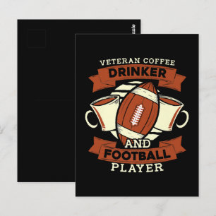 Carte Postale Café de football