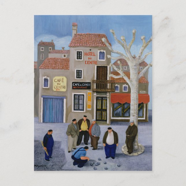 Carte Postale Café du Centre (Devant)