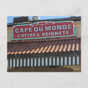 Carte postale Cafe Du Monde Beignet