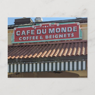Carte postale Cafe Du Monde Beignet