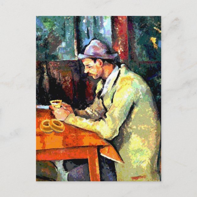 Carte Postale Café et beignets (Devant)