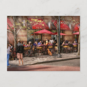 Carte Postale Café - Hoboken, NJ - Café Trinity