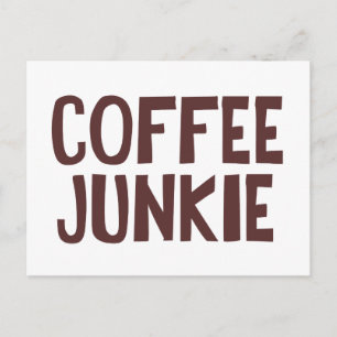 Carte Postale Café Junkie