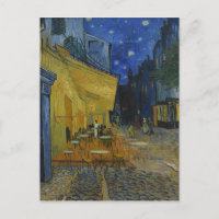 Café Terrasse à la nuit par Vincent van Gogh