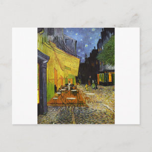 Carte Postale Café Terrasse à Night Van Gogh