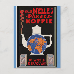 Carte Postale Café Van Nelle - Publicité Vintage