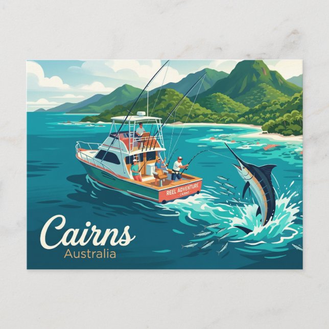 Carte Postale Cairns Australie (Devant)