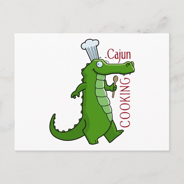 Carte Postale cajun_cooking (Devant)