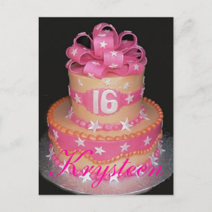 Carte Postale Cake 16e