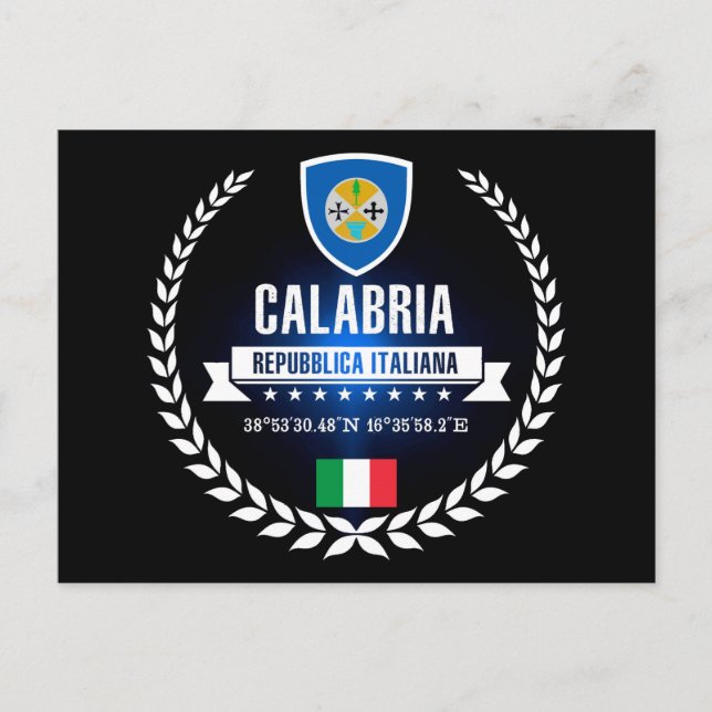 Carte Postale Calabre (Devant)