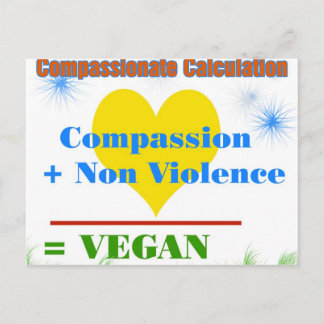 Carte Postale Calcul de compassion