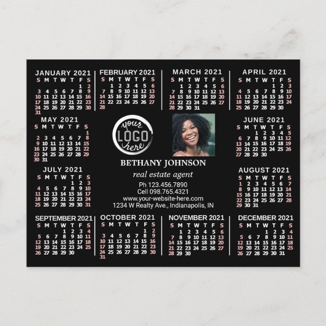 Carte Postale Calendrier 2021 (Voir la description pour la nouve (Devant)