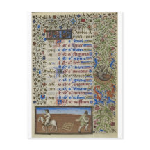 Calendrier médiéval : Octobre