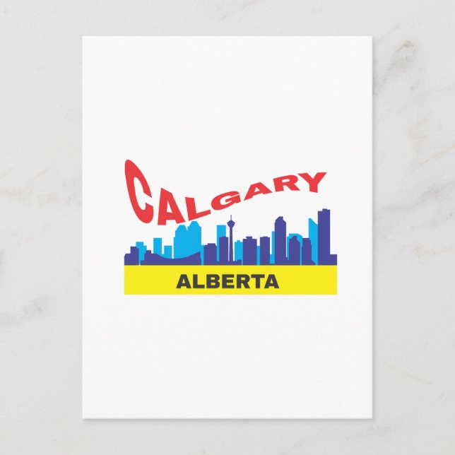 Carte Postale Calgary (Devant)