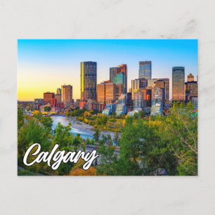 Carte Postale Calgary, Alberta, Canada