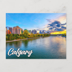 Carte Postale Calgary, Alberta, Canada
