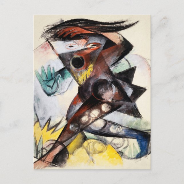 Carte Postale Caliban - Figurine pour "la Tempête" (Devant)