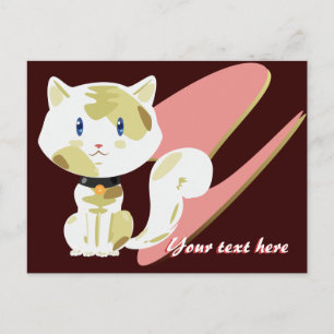 Carte postale Calico Cat