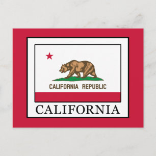 Carte Postale California