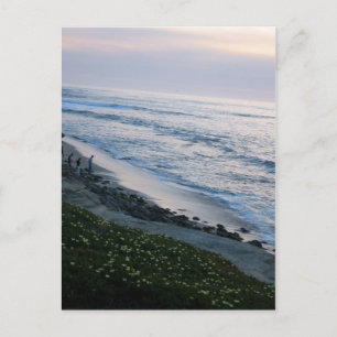 Carte postale California Beach Sunset Custom La Jo