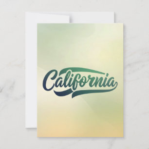 Carte postale California Dream - Vintage voyage Vi