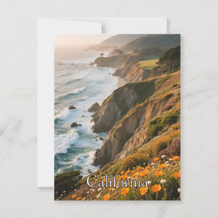Carte postale California Dream - Vintage voyage Vi