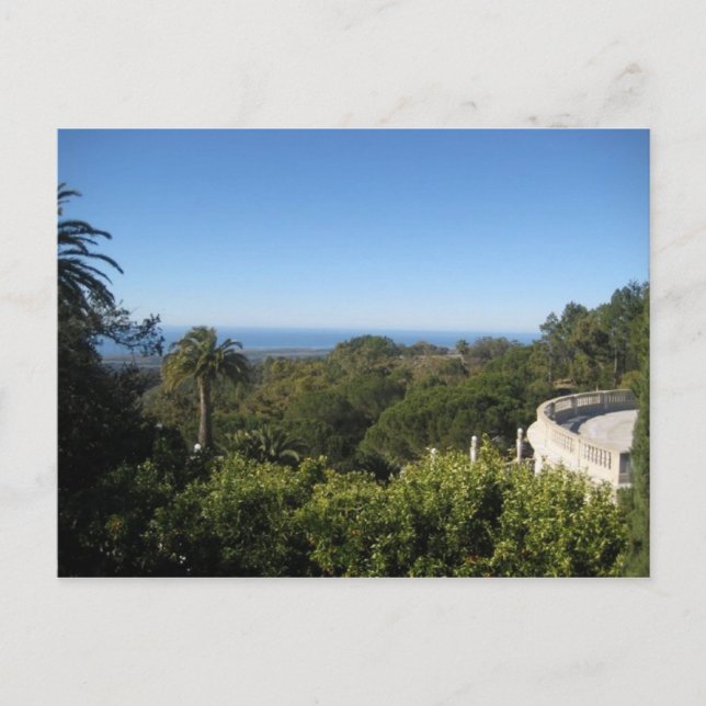 Carte postale California Hearst Castle Sky Photo (Devant)