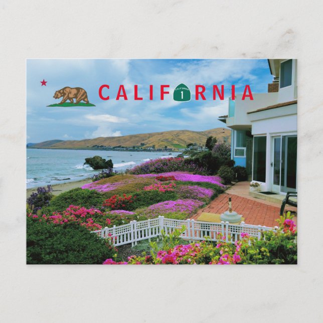 Carte postale California Highway 1 (Devant)