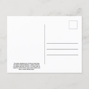 Carte postale California Highway 1