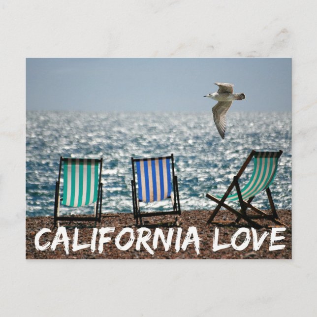 Carte postale California Love (Devant)