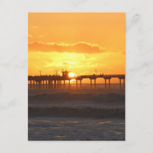 Carte Postale California Pair au coucher du soleil