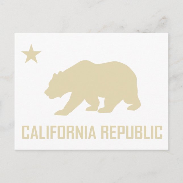 Carte postale California Republic (Devant)