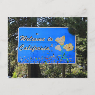 Carte postale California State Line