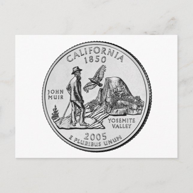 Carte Postale California State Quarter (Devant)