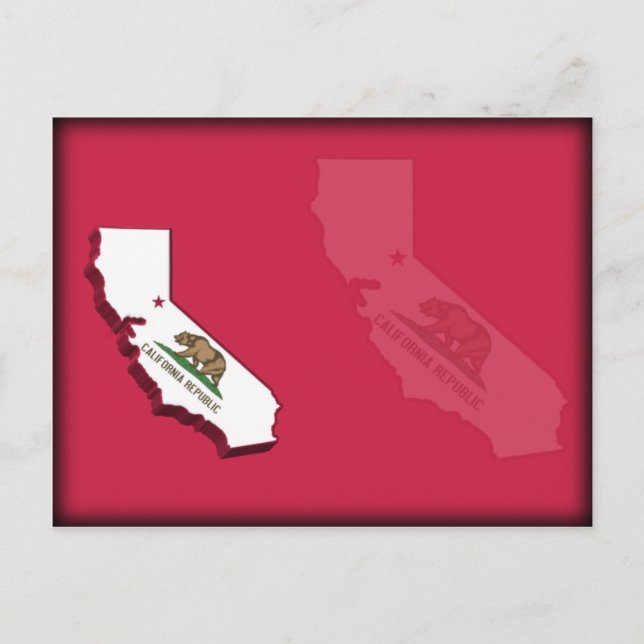 Carte Postale Californie (Devant)