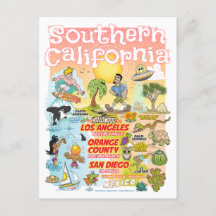 Carte Postale Californie du Sud