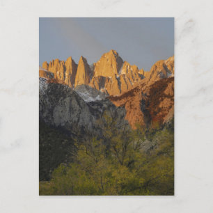Carte Postale Californie, mont Whitney, forêt nationale d'Inyo 3