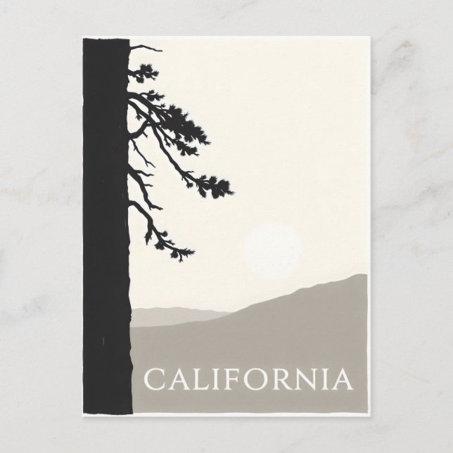 Carte postale californienne (Devant)