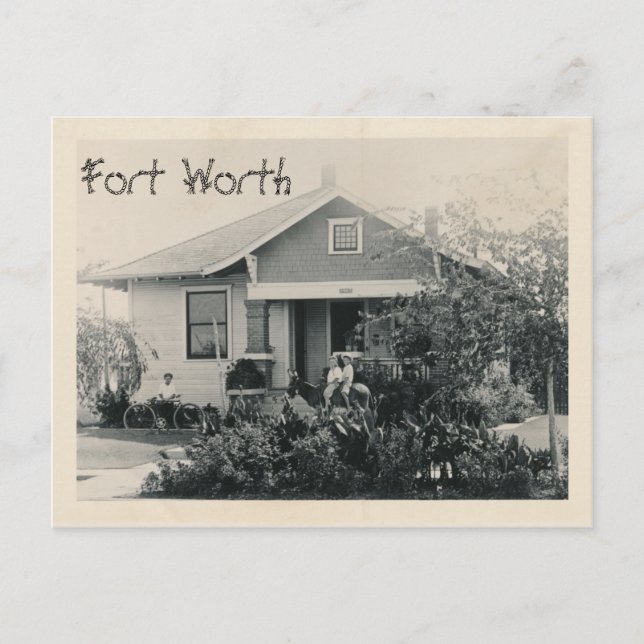 Carte Postale Callie's Bed & Breakfast, Fort Worth, Texas (Devant)