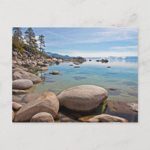 Carte Postale Calme anse sur la rive est du lac Tahoe...
