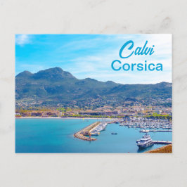 Carte Postale Calvi Panorama Corse France
