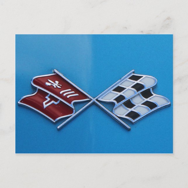 Carte Postale Camaro 1968 (Devant)