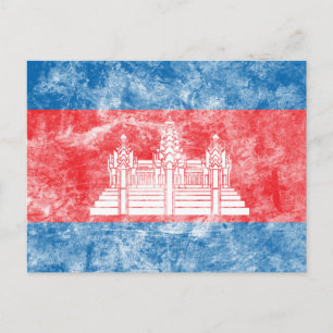 Carte Postale Cambodge vintage