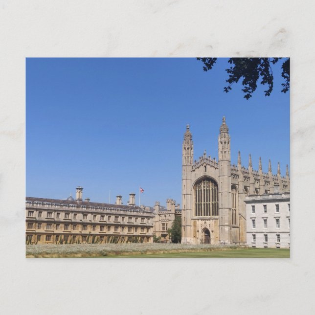 Carte postale Cambridge King's College (Devant)