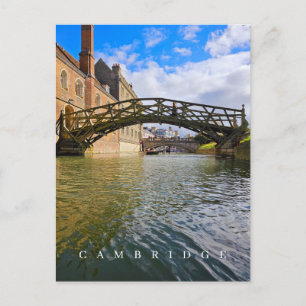 Carte postale Cambridge Mathematial Bridge