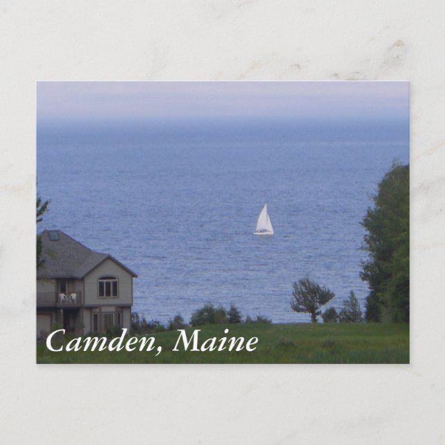 Carte postale Camden, Maine (Devant)