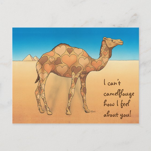 Carte Postale Camelflouge (Devant)