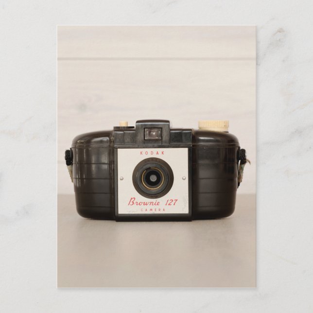 Carte Postale Caméra Brownie 127 vintage (Devant)