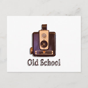 Carte Postale Caméra classique 1950 - Old School