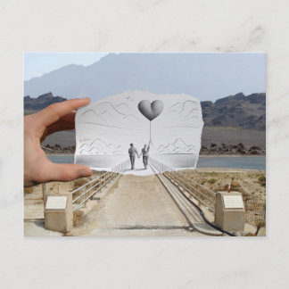 Carte Postale Caméra Crayon Vs - Amateurs